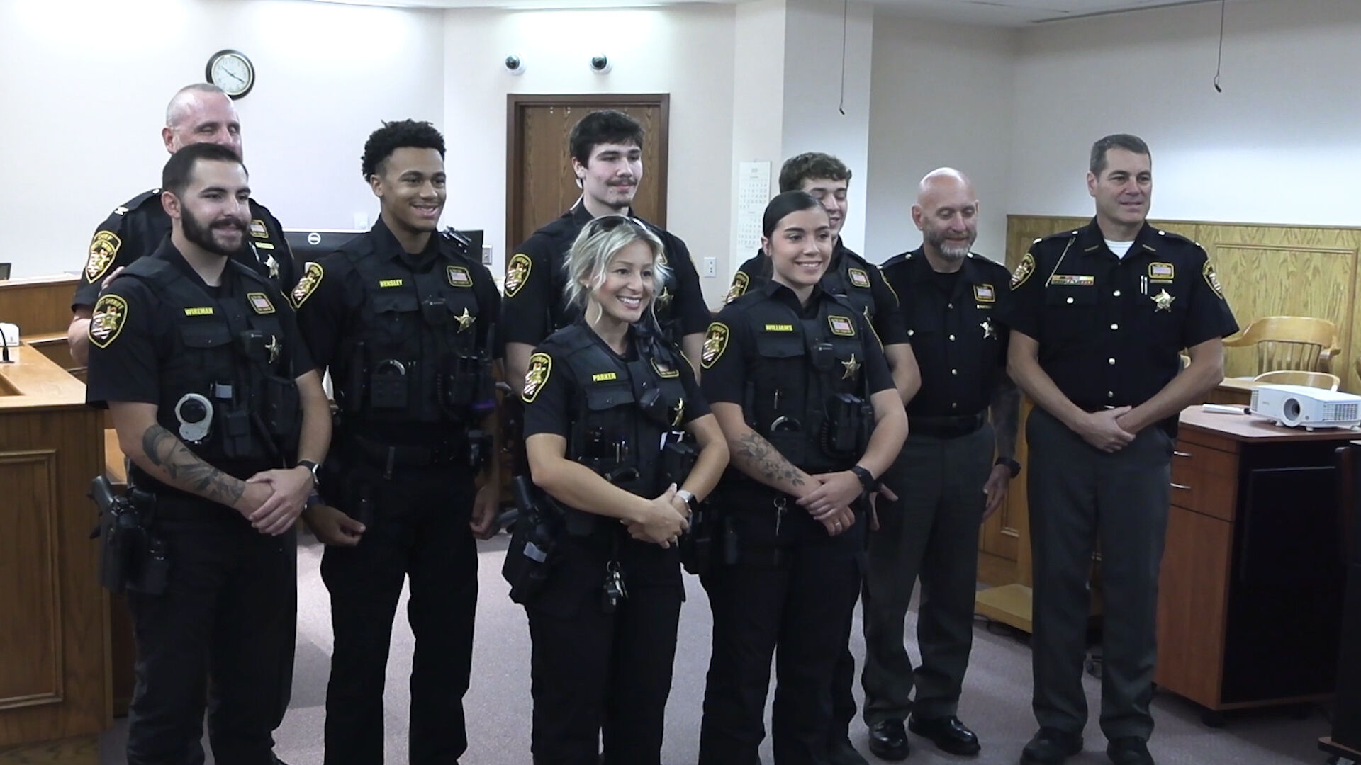 Six new deputies join Allen County Sheriff’s Office, bolstering patrol staff